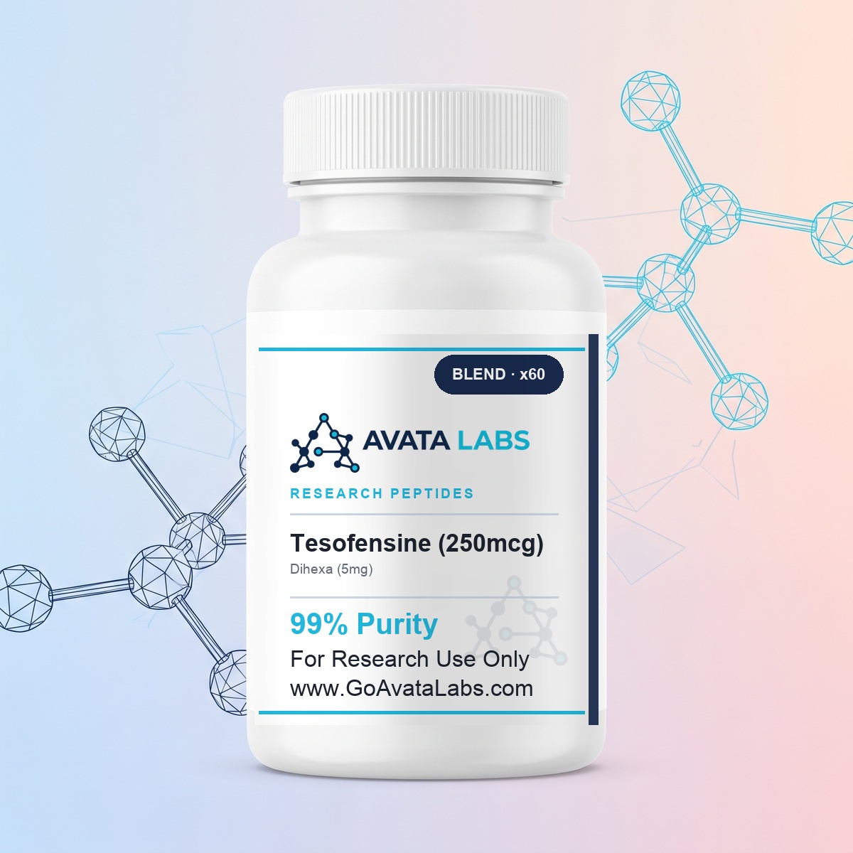 Tesofensine (250mcg) / Dihexa (5mg) x60 Tablets